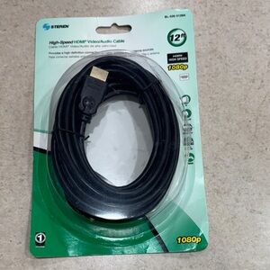 Black High-Speed HDMI Cable